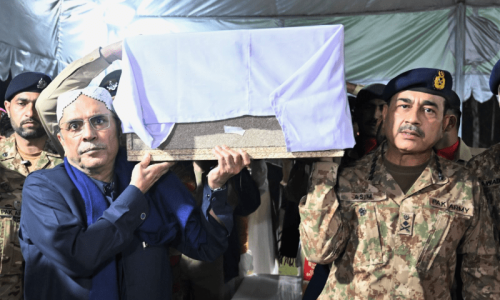 Funeral prayers held for 2 army officers martyred in North Waziristan