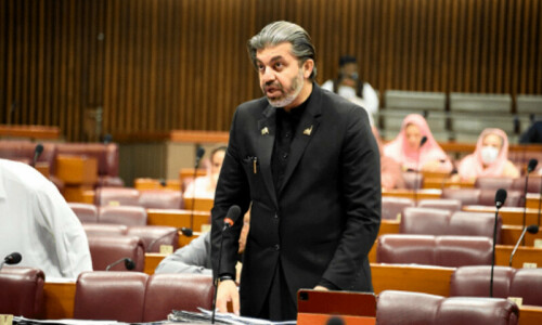 نگران سیٹ اپ کا حصہ رہنے والوں کا سینیٹ انتخابات میں امیدوار بننا غیرآئینی ہے، پی ٹی آئی