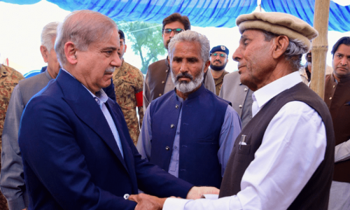 PM Shehbaz visits martyrs’ families PM Shehbaz visits martyrs’ families