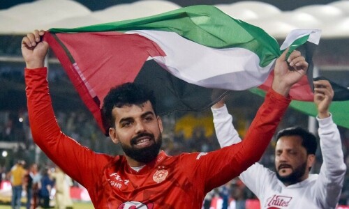 Palestinian flags fly at last in PSL 2024 final