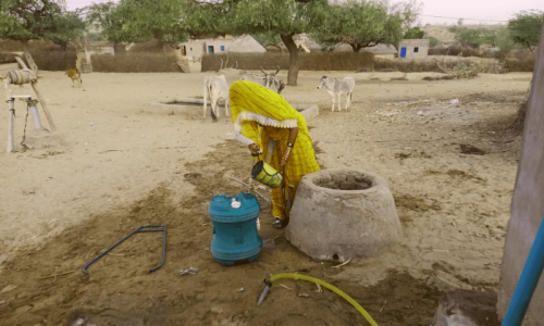 The wheel of life: How a simple tool is helping ease Thari women’s toughest chore — fetching water The wheel of life: How a simple tool is helping ease Thari women’s toughest chore — fetching water