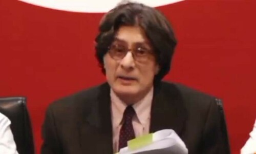 Donald Lu admitted cipher&rsquo;s existence, disagreed over content, claims PTI