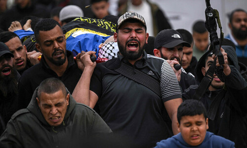 Israeli raid kills four Palestinians in West Bank Israeli raid kills four Palestinians in West Bank