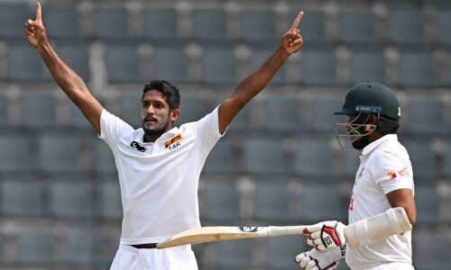 Rajitha takes five wickets as Sri Lanka crush Bangladesh
