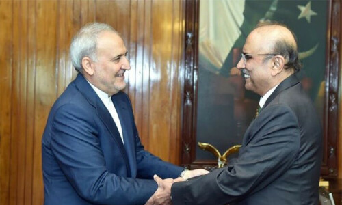 Zardari urges strong economic ties with Iran amid US opposition