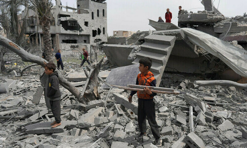 Five more killed in Gaza aid delivery shooting, stampede Five more killed in Gaza aid delivery shooting, stampede