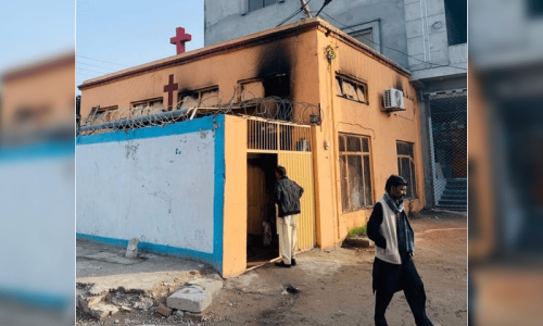 Gujar Khan church gutted after Friday service