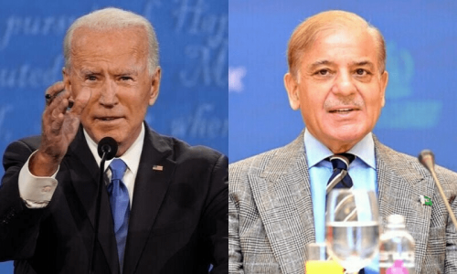 PM Shehbaz conveys to Biden Pakistan&rsquo;s willingness to work with US for int&rsquo;l peace, regional prosperity