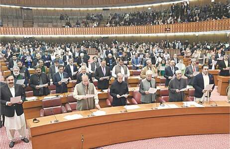 Pandemonium reigns during maiden sitting of assembly