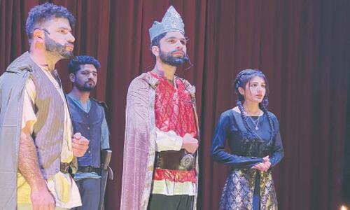 Edwardians bring to life Shakespeare’s Macbeth in Pashto Edwardians bring to life Shakespeare’s Macbeth in Pashto