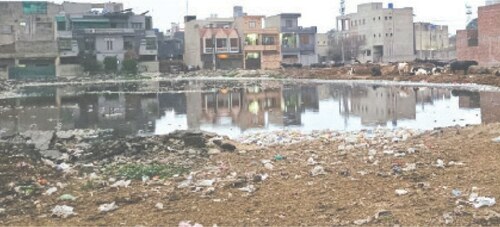 Samsani residents demand action on sewage pond