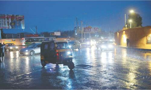Fresh rain spell triggers urban flooding in Balochistan Fresh rain spell triggers urban flooding in Balochistan