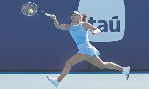 Returning Halep falls to Badosa as Sabalenka waits Returning Halep falls to Badosa as Sabalenka waits
