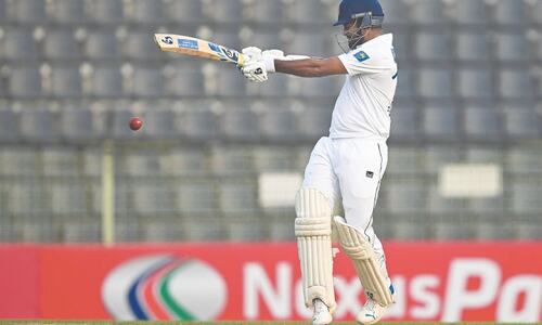 Karunaratne half-century keeps Sri Lanka in control against Bangladesh Karunaratne half-century keeps Sri Lanka in control against Bangladesh