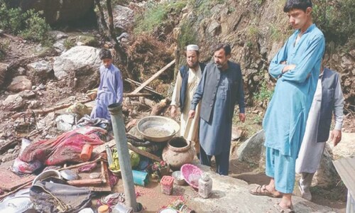 Two children swept away in Shangla flash flood