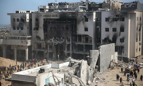 Israel leaves Gaza’s largest hospital in ruins Israel leaves Gaza’s largest hospital in ruins