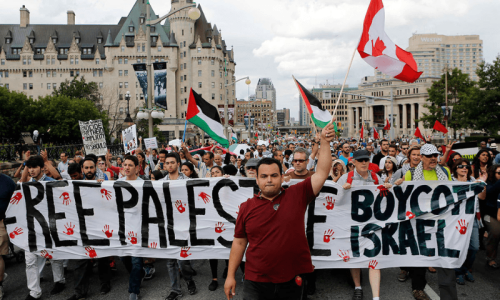 Canadian police make arrests at pro-Palestine protest Canadian police make arrests at pro-Palestine protest