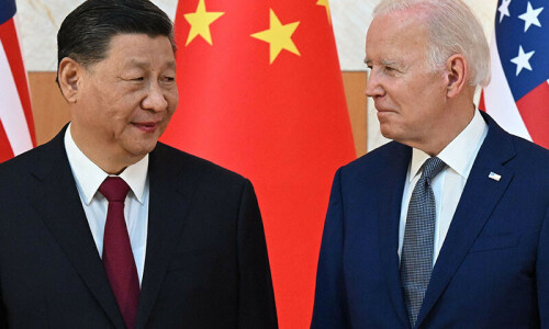 China won&rsquo;t &lsquo;sit idly by&rsquo; on tech curbs, Xi tells Biden