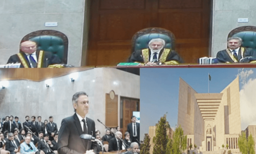 CJP says attack on judiciary’s independence won’t be tolerated, hints at full court for suo motu case CJP says attack on judiciary’s independence won’t be tolerated, hints at full court for suo motu case