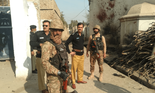 Under-construction house of policeman blown up in Lakki