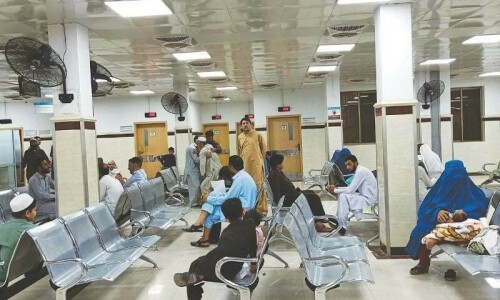 Hospitals in Peshawar record low patient arrivals ahead of Eid