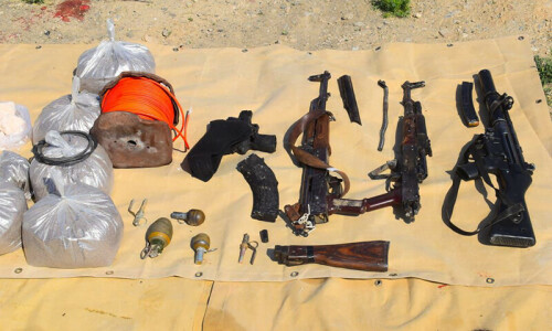 2 terrorists killed in intelligence-based operation in KP&rsquo;s South Waziristan: ISPR