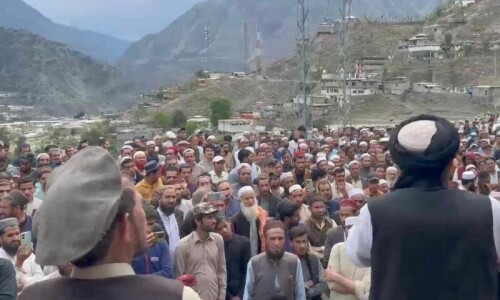 Bisham attack: Karakoram blocked in Upper, Lower Kohistan as citizens protest against suspension of officials Bisham attack: Karakoram blocked in Upper, Lower Kohistan as citizens protest against suspension of officials
