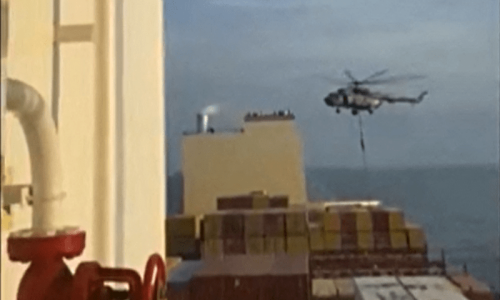 Iran seizes vessel linked to Israel amid escalation fears Iran seizes vessel linked to Israel amid escalation fears