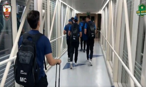 New Zealand team arrives in Pakistan ahead of T20 series New Zealand team arrives in Pakistan ahead of T20 series