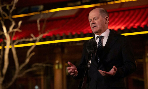 Scholz urges China to use Russia &lsquo;influence&rsquo; to end Ukraine war