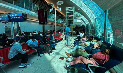 Dubai airport faces disruptions as heavy rains set off flash floods in UAE Dubai airport faces disruptions as heavy rains set off flash floods in UAE