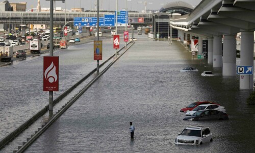 UAE reels for a third day after record-breaking storm UAE reels for a third day after record-breaking storm