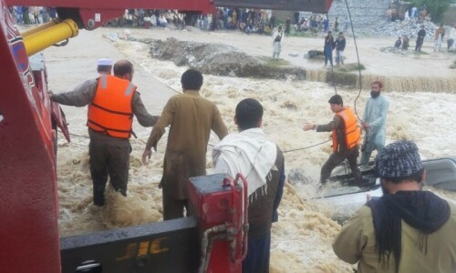 13 new deaths take KP toll from rains to 59: PDMA 13 new deaths take KP toll from rains to 59: PDMA