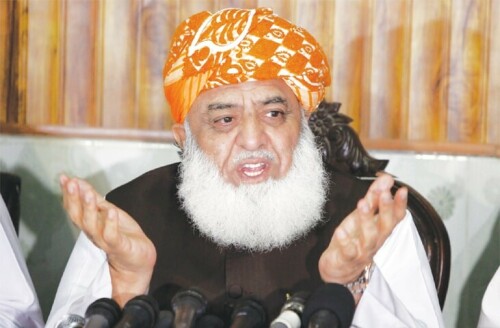 JUI-F to up the ante against ‘fake govt’: Fazlur Rehman JUI-F to up the ante against ‘fake govt’: Fazlur Rehman