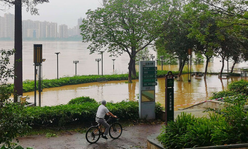 Massive river flooding expected in China’s Guangdong, threatening millions Massive river flooding expected in China’s Guangdong, threatening millions