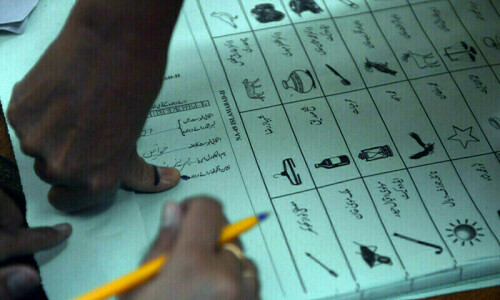 ضمنی انتخاب میں بیلٹ پیپرز اجرا، ووٹوں کی گنتی مناسب طریقہ کار کے مطابق تھی، فافن