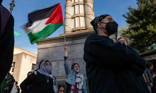 Gaza protests grow at US colleges, thousands demonstrate in Brooklyn Gaza protests grow at US colleges, thousands demonstrate in Brooklyn