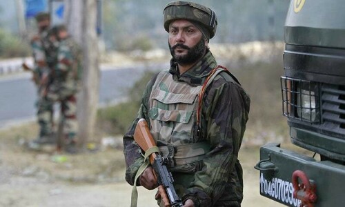 Two fighters killed in held Kashmir clashes