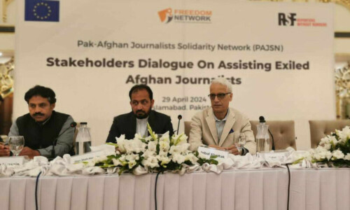 Conference calls for collective actions to help Afghan journalists awaiting resettlements Conference calls for collective actions to help Afghan journalists awaiting resettlements