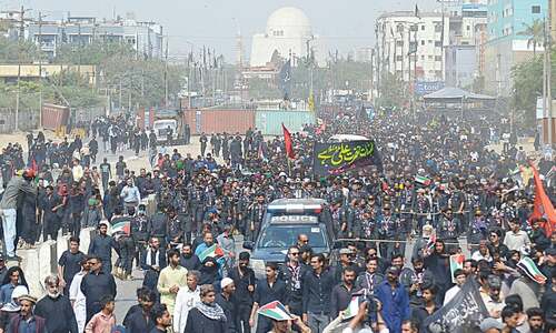 Youm-i-Ali observed across Sindh amid tight security