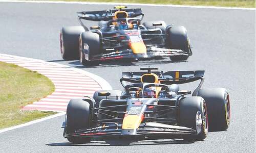 Dominant Verstappen clinches Japanese GP in Red Bull one-two