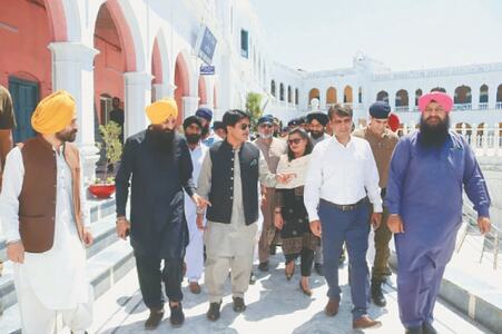 Minorities minister calls for providing best facilities to Sikh pilgrims Minorities minister calls for providing best facilities to Sikh pilgrims