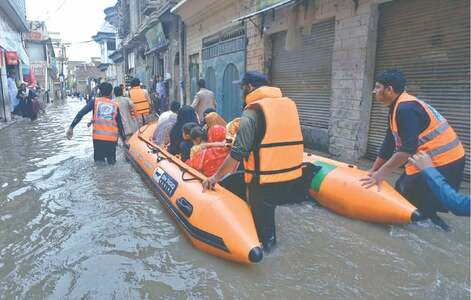 Urban flooding emergency declared in Balochistan Urban flooding emergency declared in Balochistan