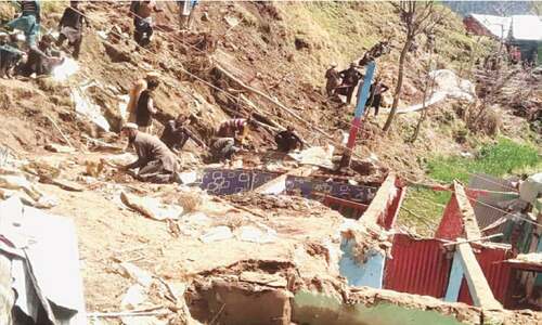 Nine children among 10 more killed in rain havoc in KP Nine children among 10 more killed in rain havoc in KP