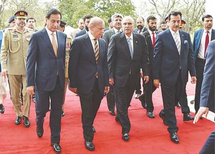 Zardari urges end to polarisation amid PTI bedlam