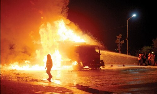 PSO blaze in Islamabad caused by &lsquo;electric spark from water cooler&rsquo;, says report