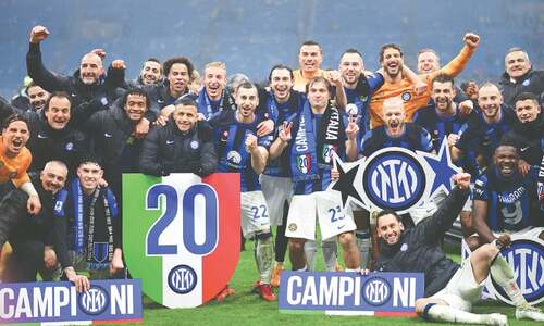 Inter secure Serie A title in heated derby victory over Milan Inter secure Serie A title in heated derby victory over Milan