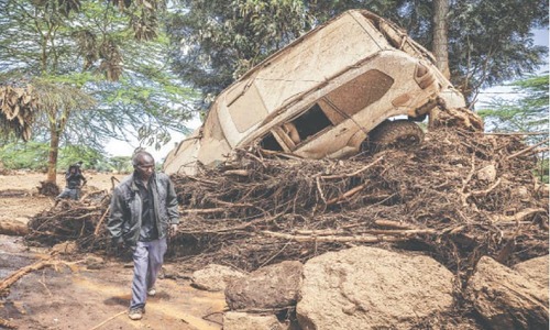 46 killed as dam bursts in flood-hit Kenya
