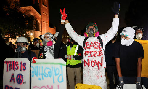 Why Palestinians can count on American students but not Arab allies to protest