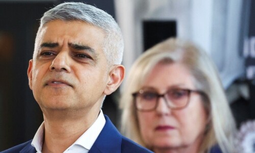 London Mayor Sadiq Khan wins historic 3rd term as Tories routed in local polls London Mayor Sadiq Khan wins historic 3rd term as Tories routed in local polls